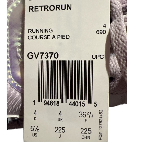 adidas Retrorun X Women's Running Shoes/Sneakers | Color: Mauve Orbit Violet|NEW - Picture 13 of 13